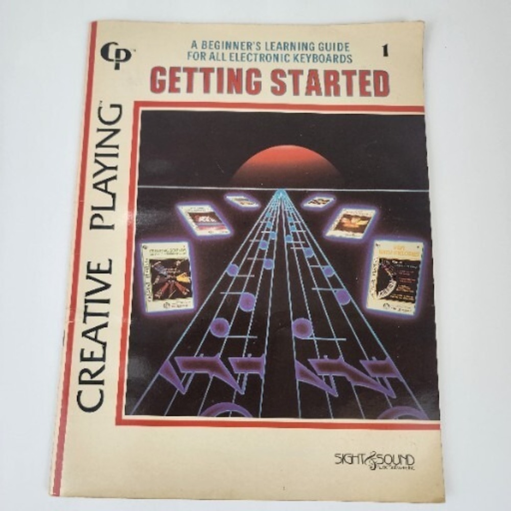 Sight & Sound Creative Playing Beginners Learning Guide For Electronic Keyboards